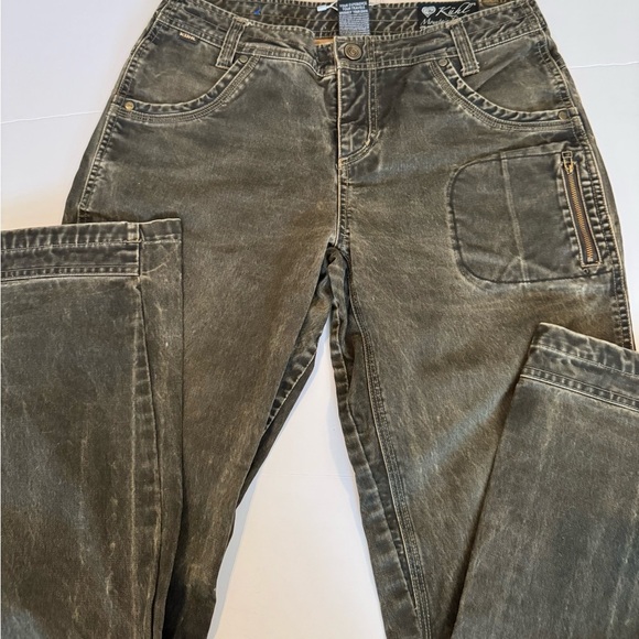 Womans size 8 Kuhl grey distressed jeans - Picture 4 of 13